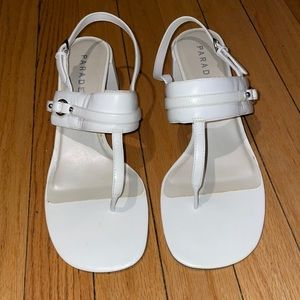 White Parade Heeled Sandal Size 10